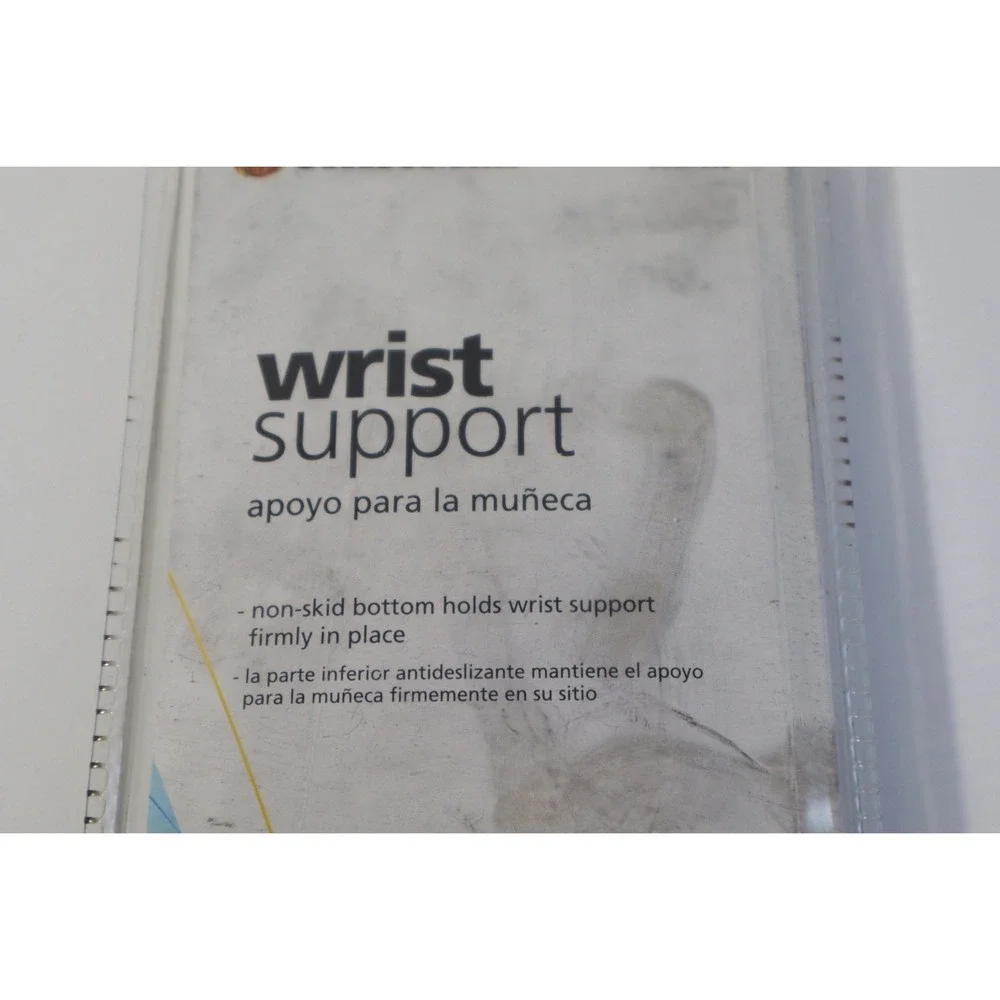 OfficeMax Black Memory Foam Wrist Support Pad Ergonomic Comfort Non-Skid